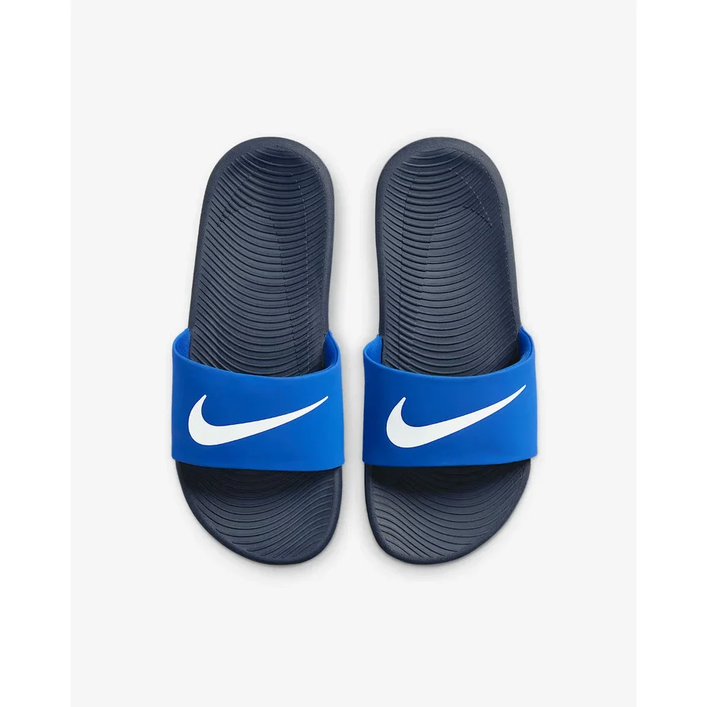 Nike Kawa Big Kids Slides Size 7Y / 8.5 Womens Royal Thunder Blue FJ8812 402 NEW - Picture 5 of 6